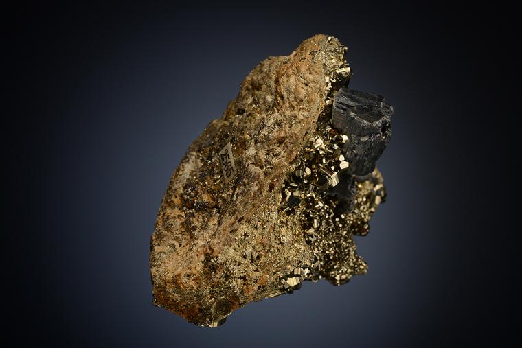 BOURNONITE on PYRITE